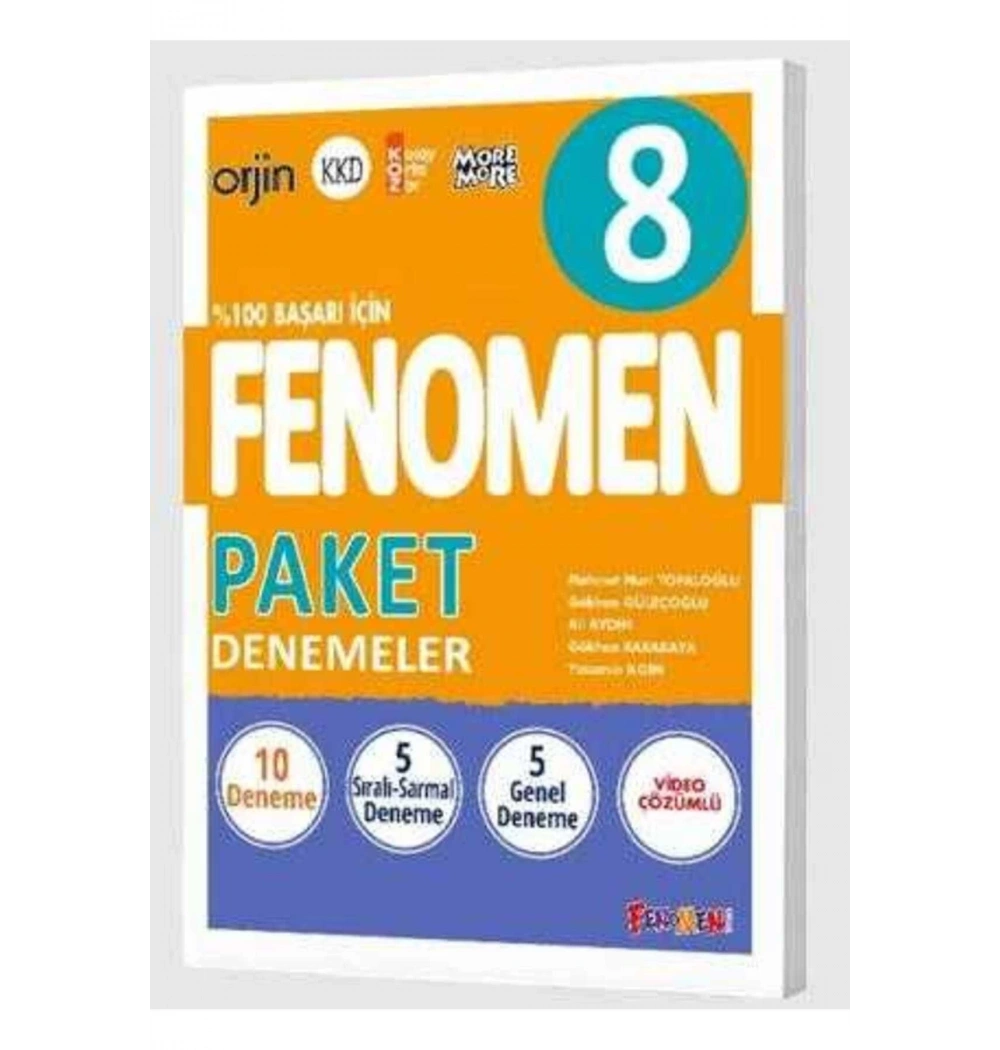 Fenomen 8.Sınıf Tüm Dersler Paket Denemeler