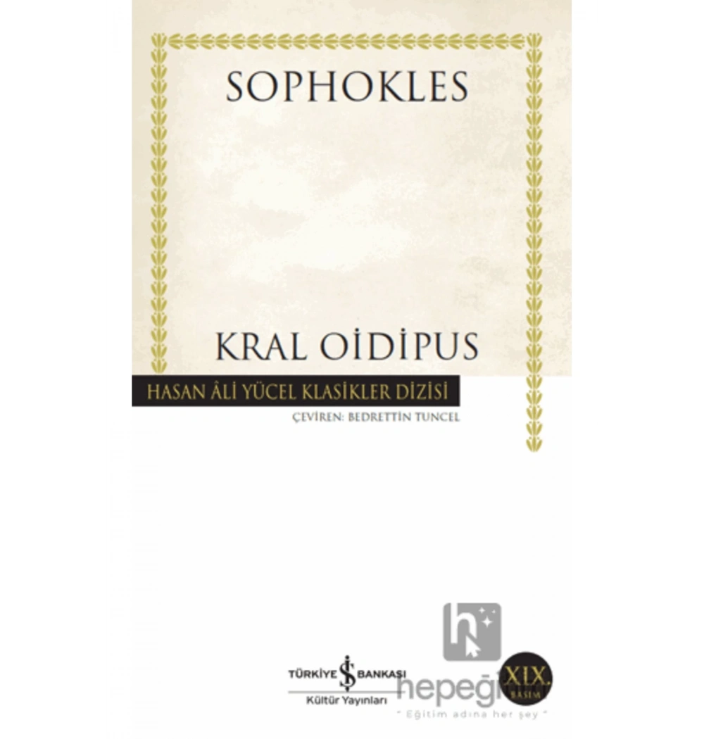 Kral Oidipus Sophokles İş Bankası