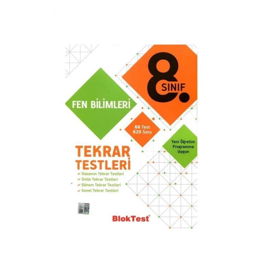 Bloktest 8.Sınıf Fen Bilimleri Tekrar Testleri