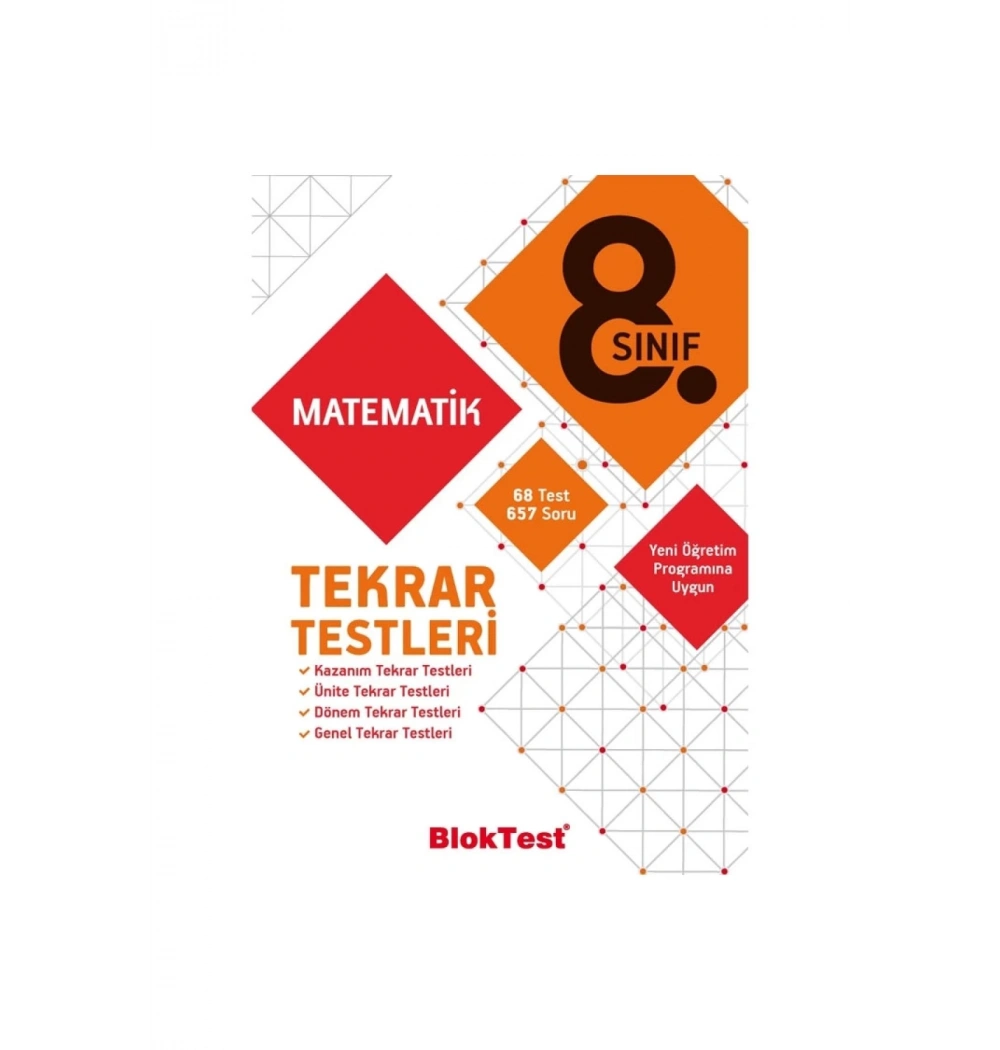 Bloktest 8.Sınıf Matematik Tekrar Testleri