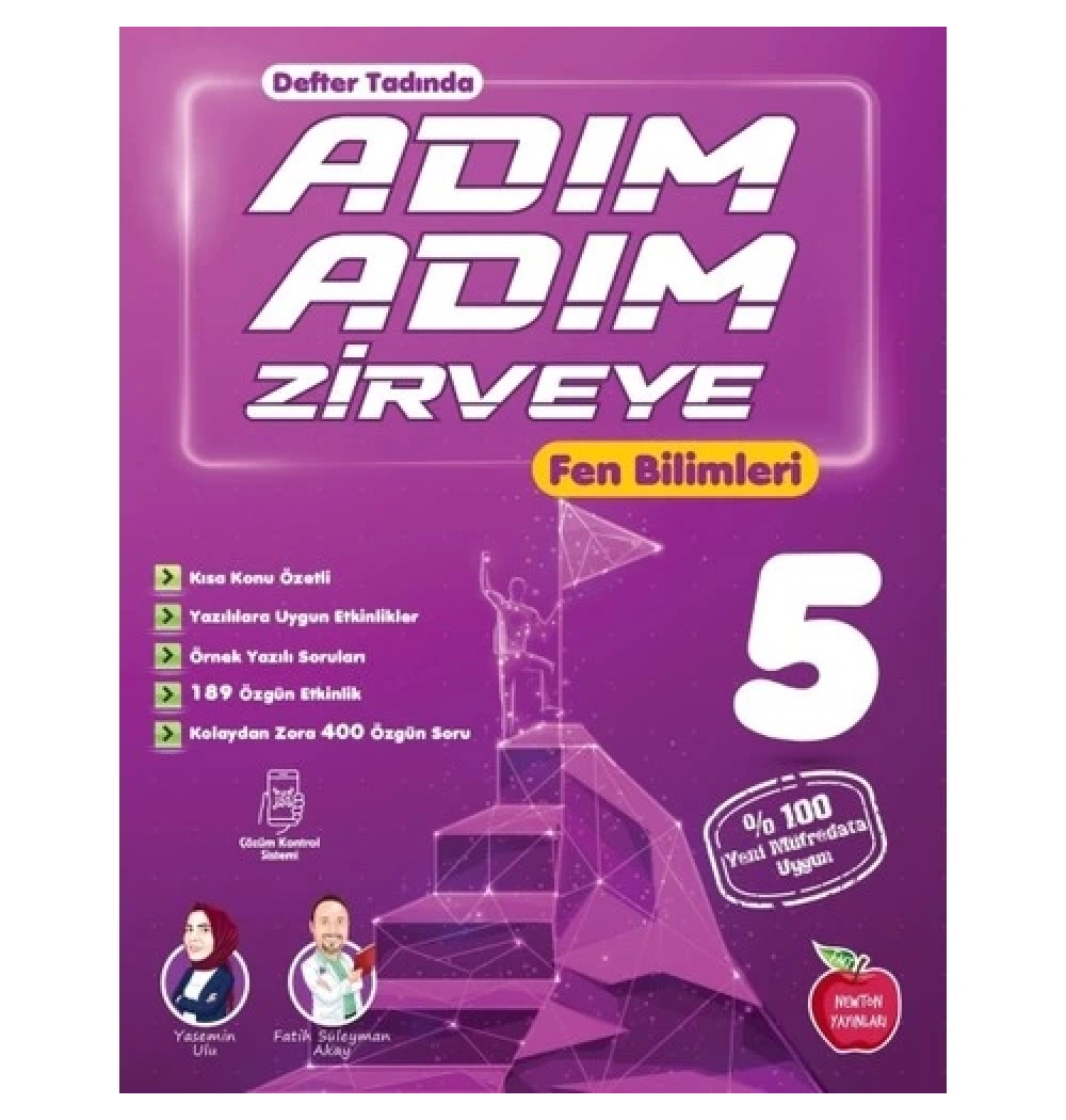 Newton 5.Sınıf Fen Bilimleri Adım Adım Zirveye Defter Tadında