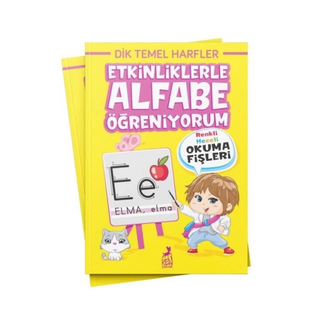 Etkinliklerle Alfabe Öğreniyorum Ren Çocuk