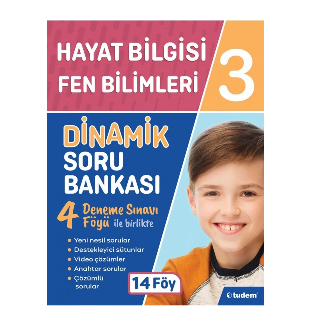 Tudem 3.Sınıf Hayat Bilgisi Fen Bilimleri Dinamik Soru Bankası