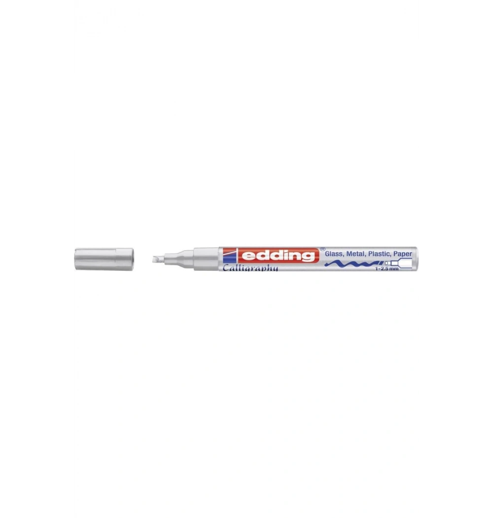 Edding E-753 Calliraphy Paint Marker Gümüş 1-2,5 Mm 54