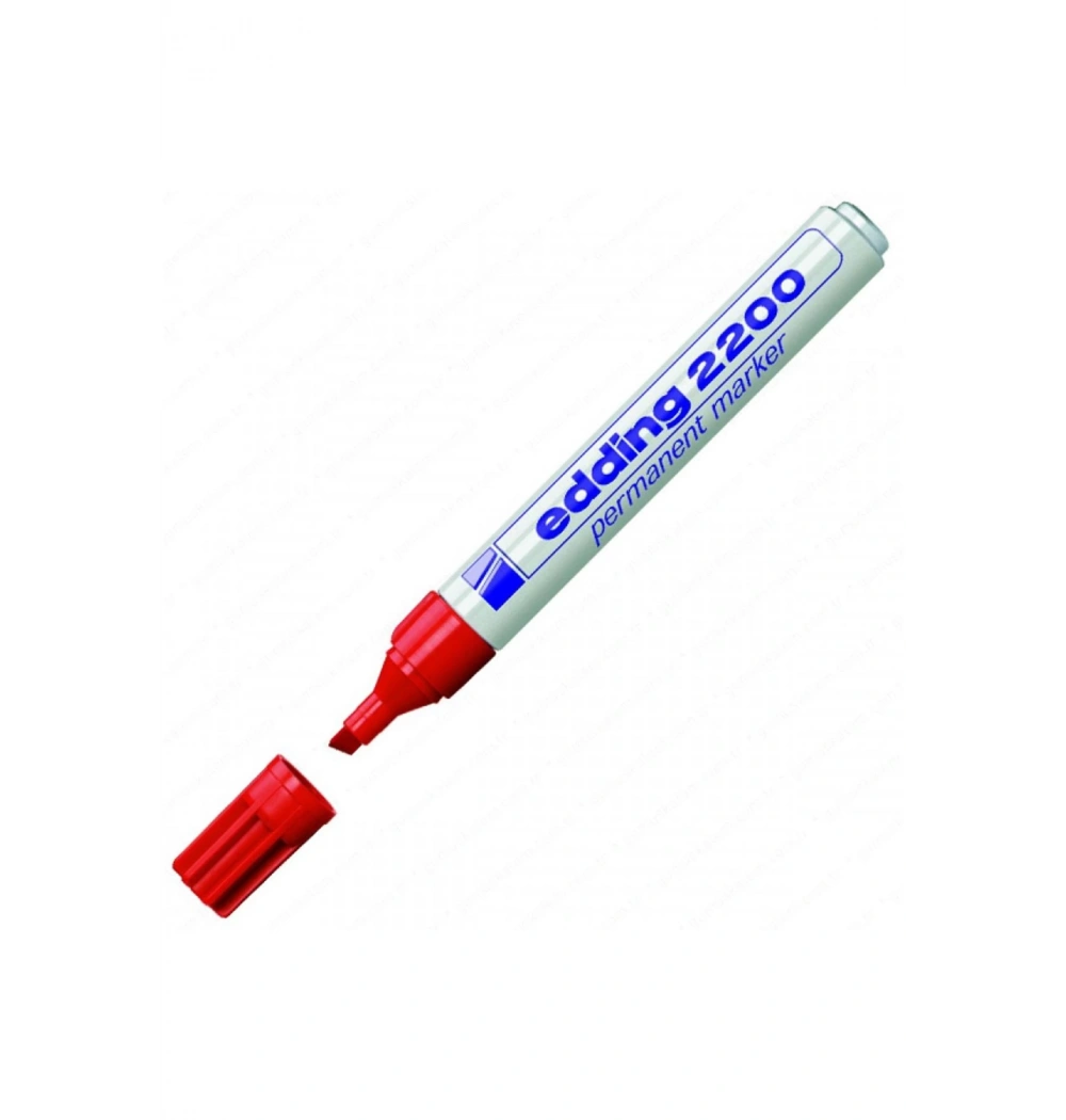 Edding E-2200 Permanent Marker Kırmızı Kod: Ed220002