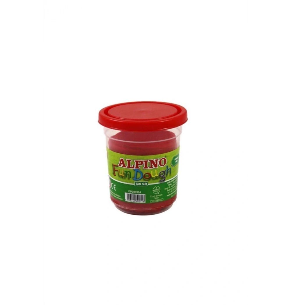 Alpino 130 Gr Oyun Hamuru Kırmızı Tekli Dp-000304