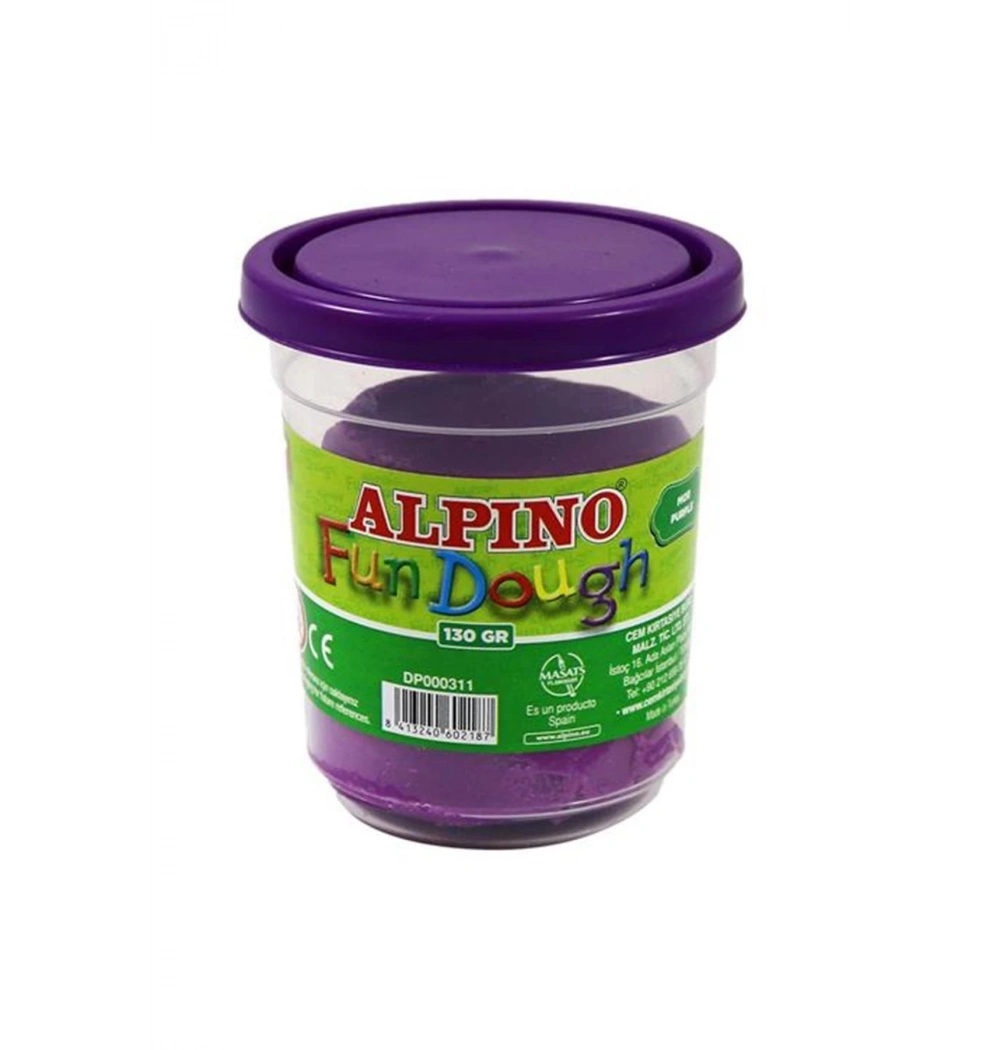 Alpino 130 Gr Oyun Hamuru Mor Tekli Dp-000311