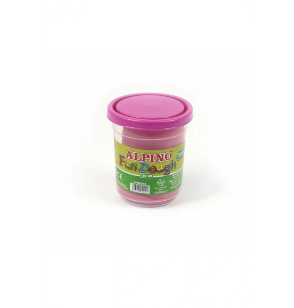 Alpino 130 Gr Oyun Hamuru Koyu Pembe Tekli Dp-000314