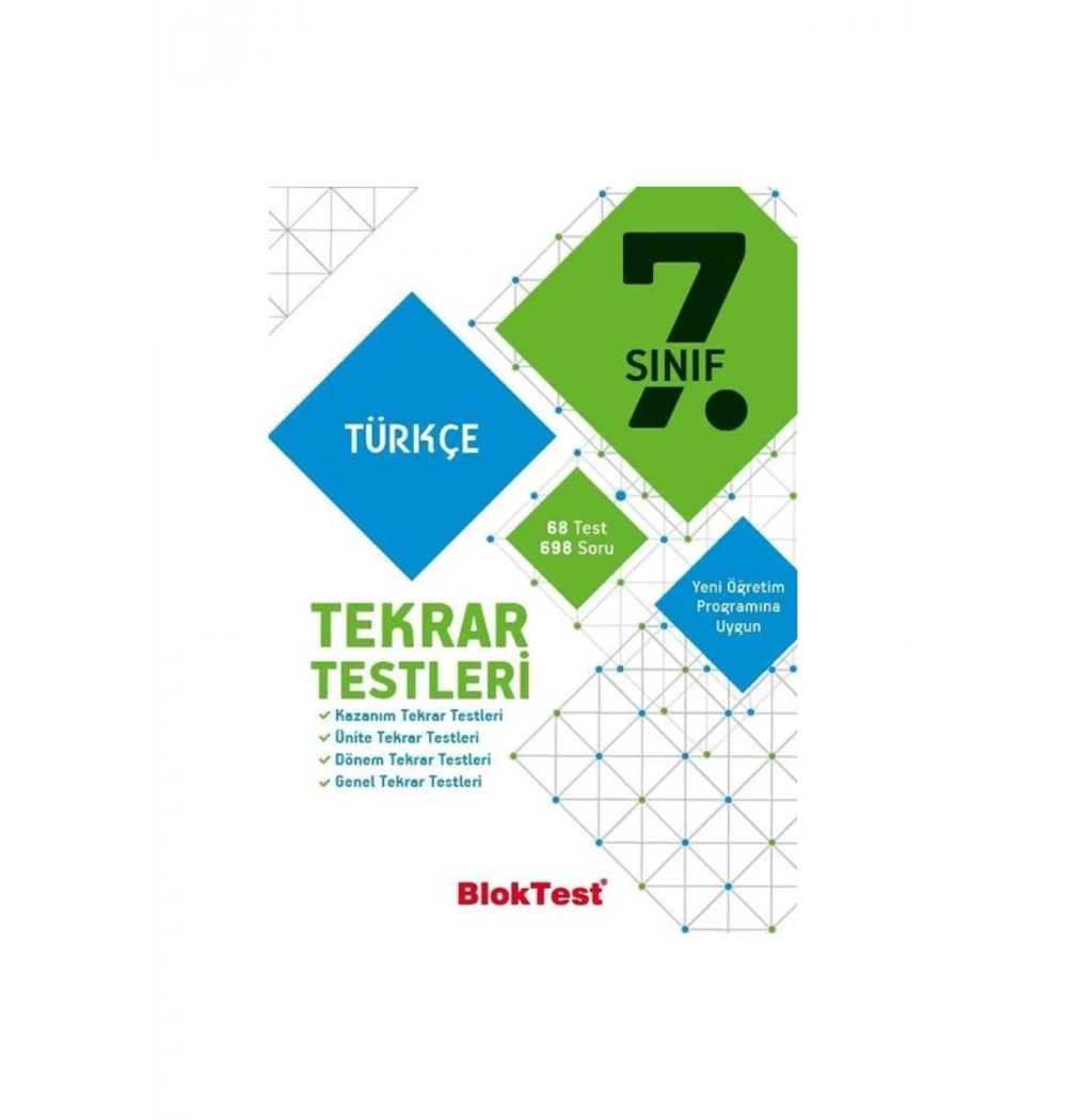 Bloktest 7.Sınıf Türkçe Tekrar Testleri