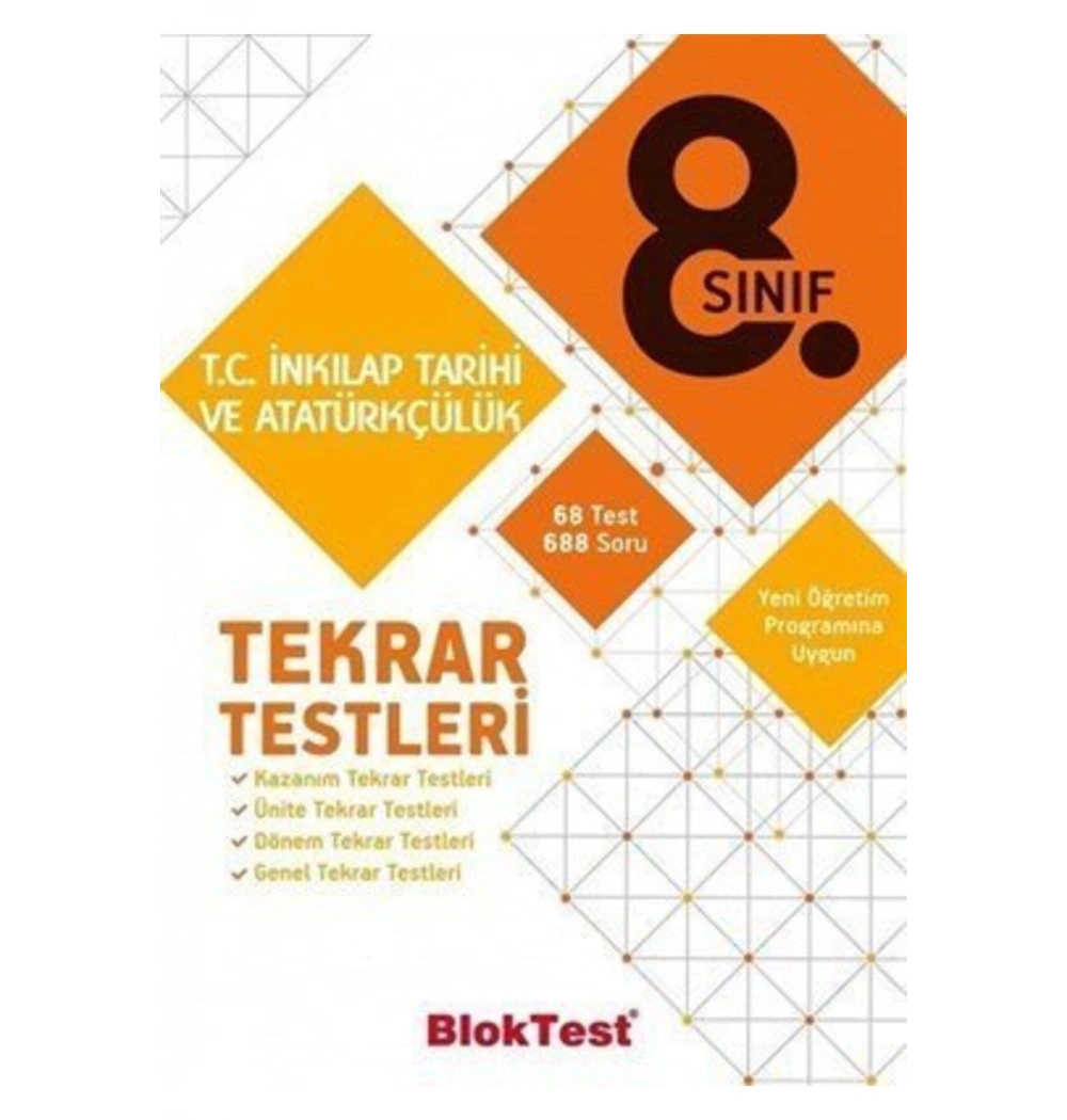 Bloktest 8.Sınıf İnkilap Tarihi Tekrar Testleri