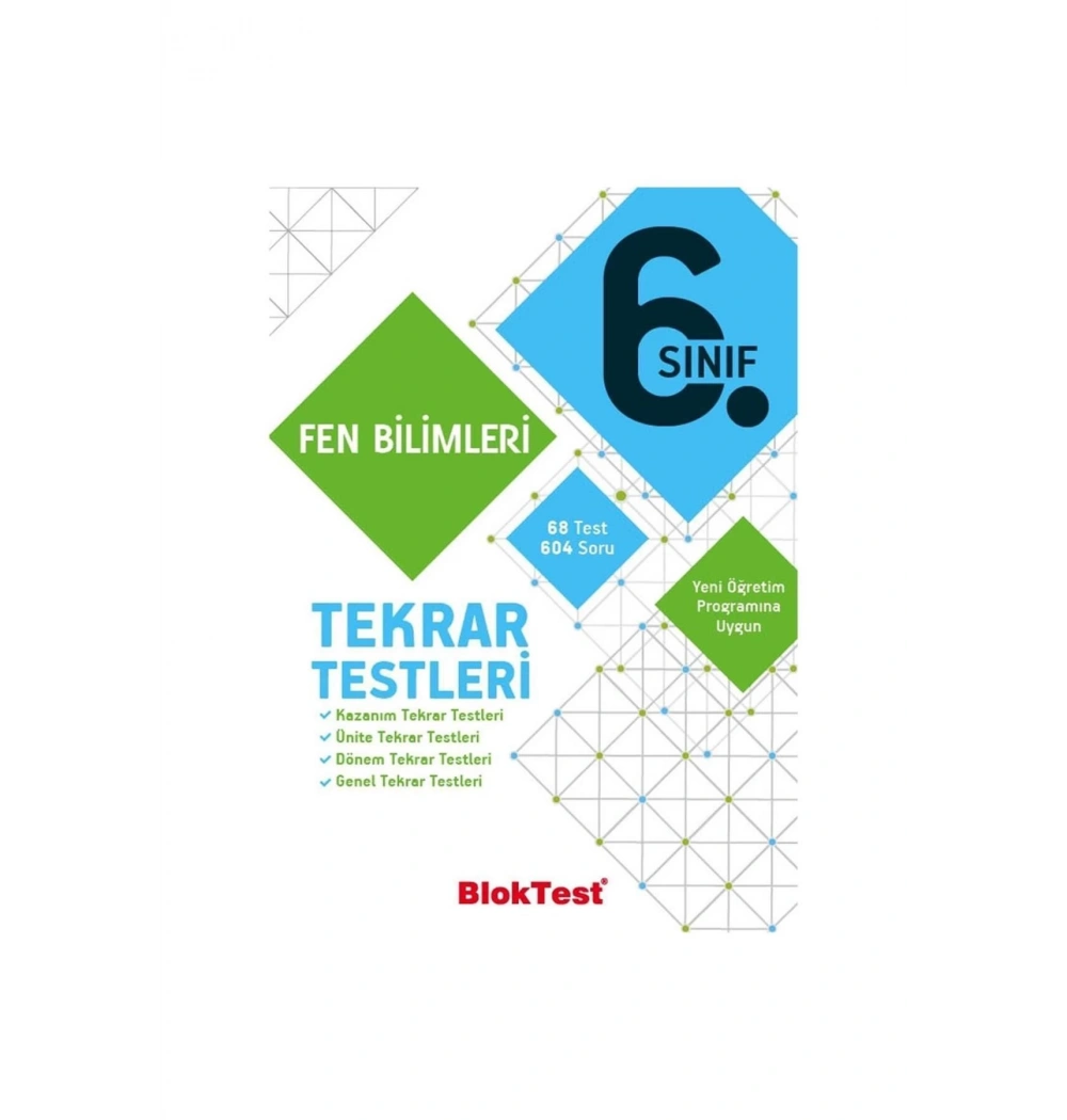 Bloktest 6.Sınıf Fen Bilgisi Tekrar Testleri