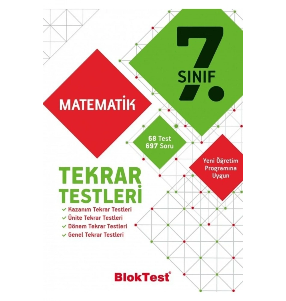 Bloktest 7.Sınıf Matematik Tekrar Testleri