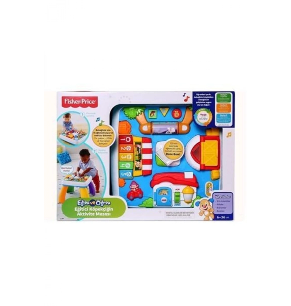 Fisher - Price Eğitici Köpekçik Aktivite Masası