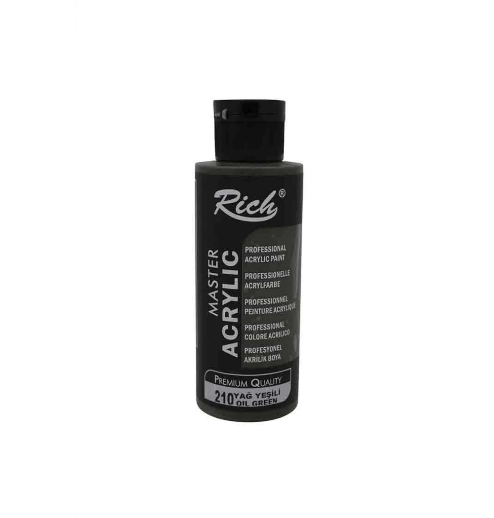 Rich Master Akrilik 120 Cc Yağ Yeşil Akr-120-210