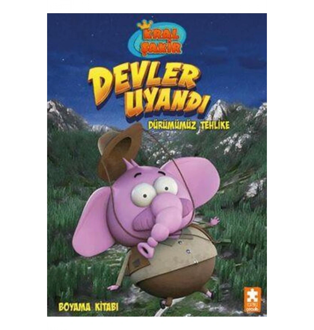 Kral Şakir  Dürümümüz Tehlike Boyama Kitabı