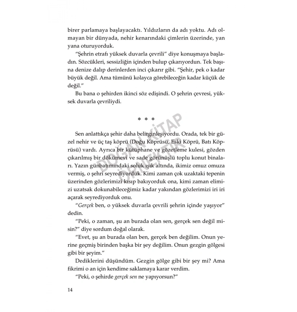 Şehir Ve Belirsiz Duvarları  Murakami  Doğan Kitap