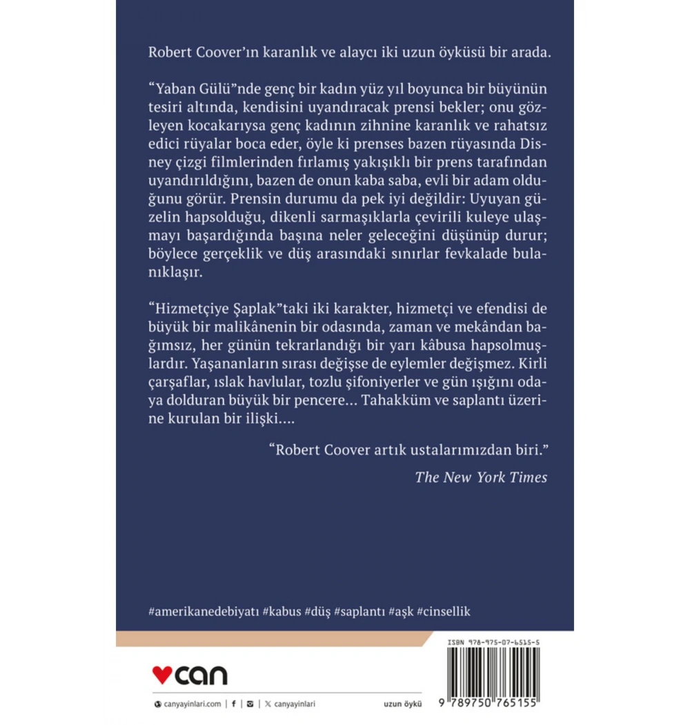 Yaban Gülü Ve Hizmetçiye Çaplak  Robert Coover  Can Yayın