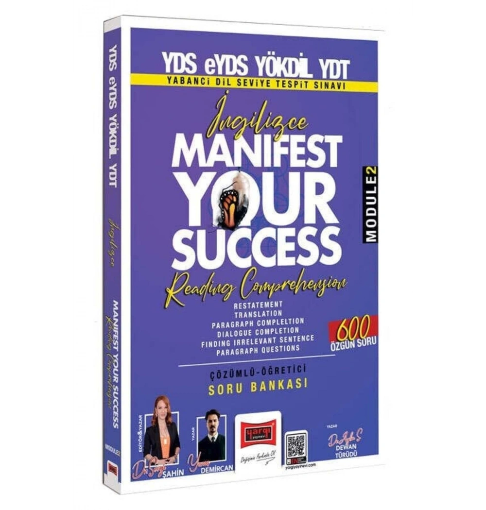 Yargı  Yds Eyds Yökdil Ydt İngilizce Manıfest Your Success Rea
