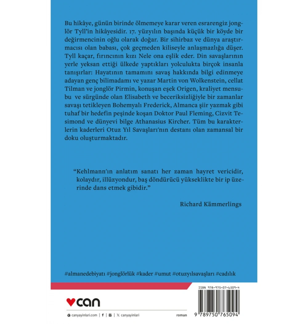 Tyll  Danıel Kehlmann  Can Yayıny
