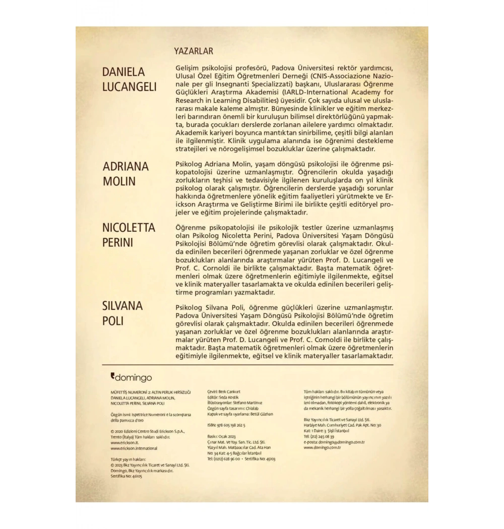 Sayısal Zeka Geliştirici Hikaye Müfettiş Numeroni Film Setinde Hırsızlık Domingo