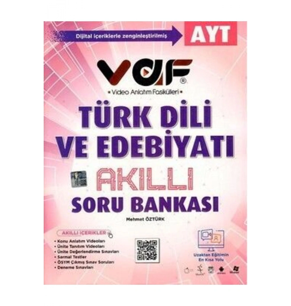 Vaf Ayt Türk Dili Edebiyatı Akıllı Soru Bankası