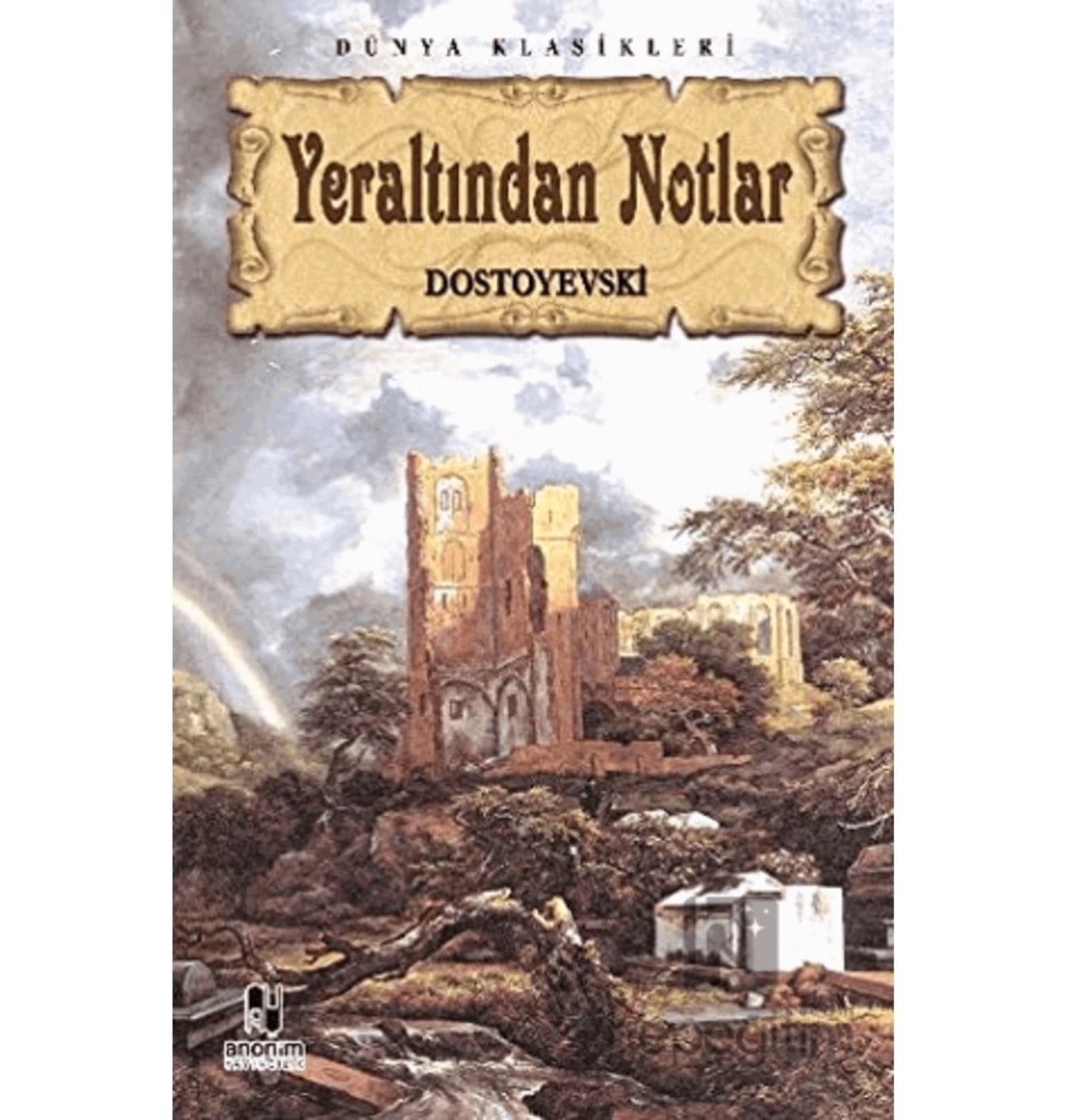 Yeraltindan Notlar. Dostoyevski̇- Anoni̇M