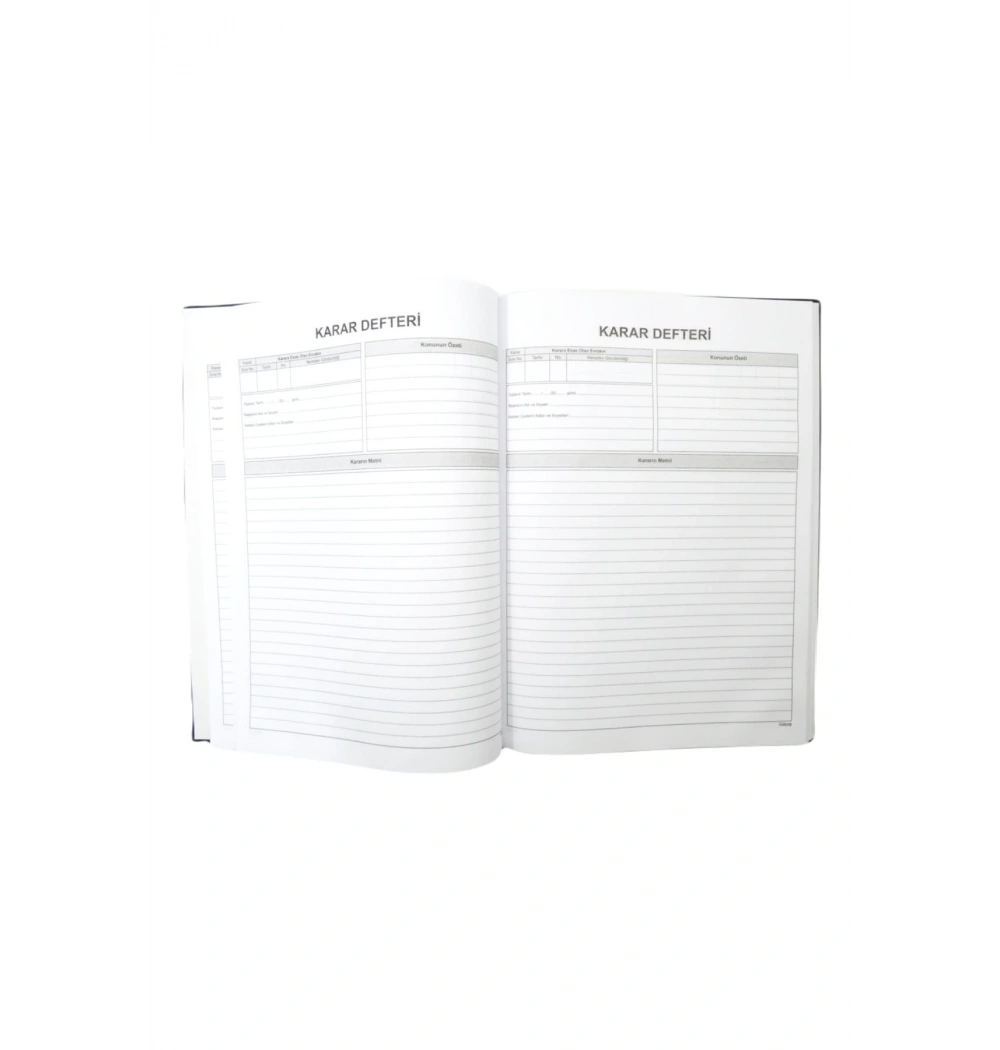 Gülpaş Çizgili Karar Defteri 100 Yp Ciltli 25X35 514