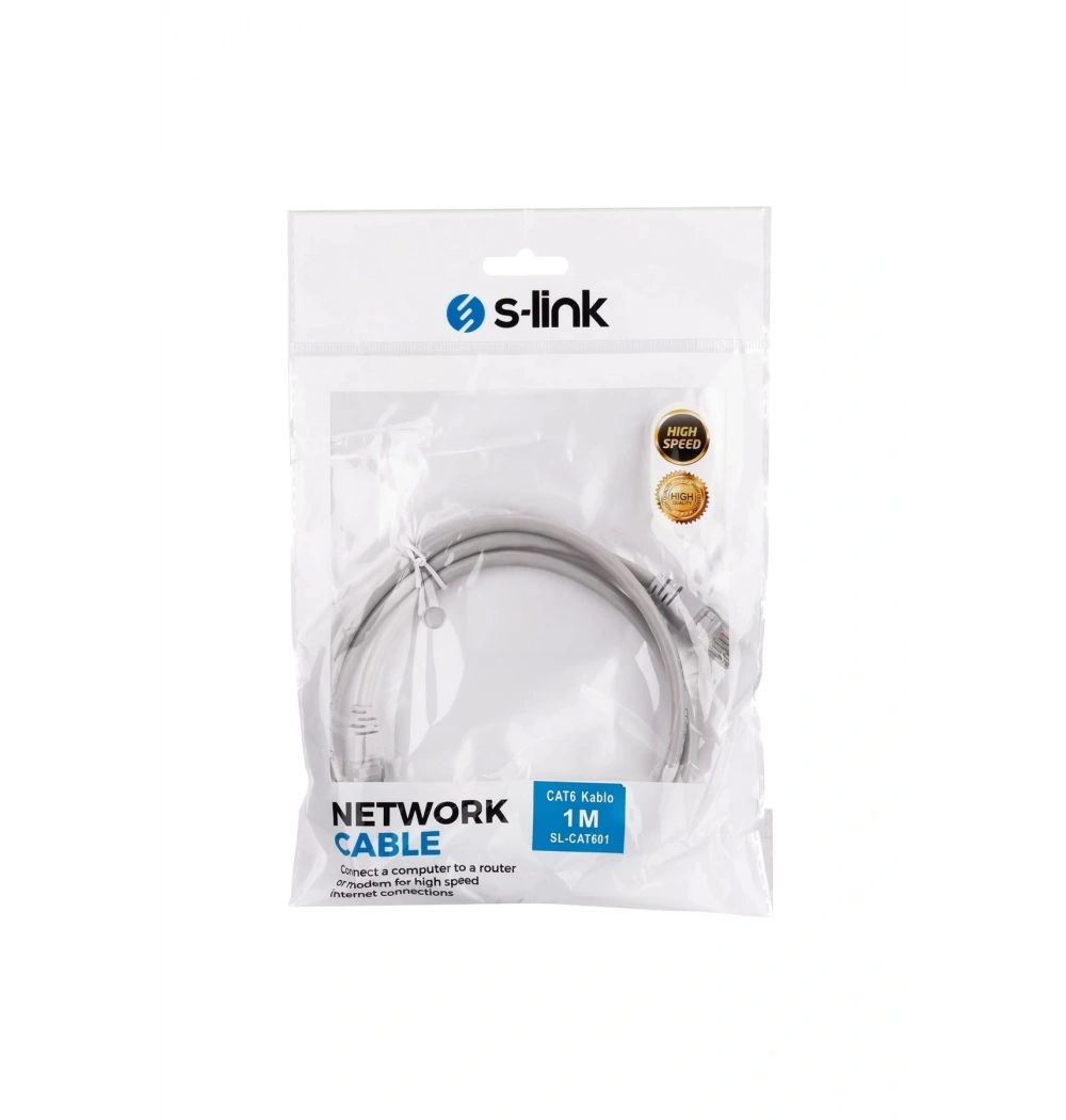 *Kampanya* S-Lınk İnternet Kablosu 1 Mt - Cat601
