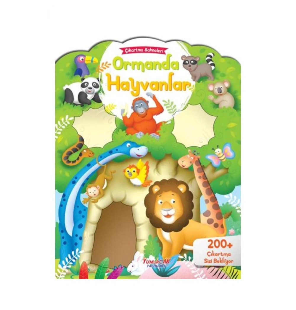 Çıkartma Sahneleri Ormanda Hayvanlar  Yumurcak Yayın