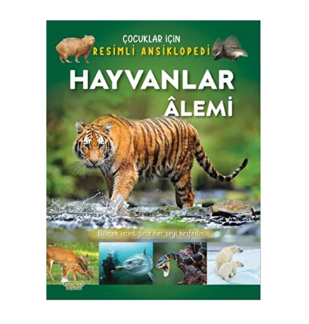 Çocuklar İçin Resimli Ansiklopedi Hayvanlar Alemi Selimer