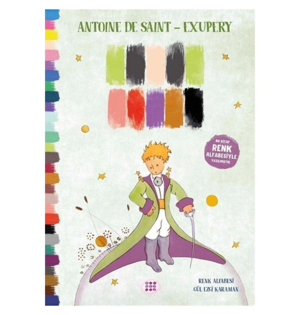 Küçük Prens Renk Alfabesiyle Yazılmıştır Dokuz Yayın