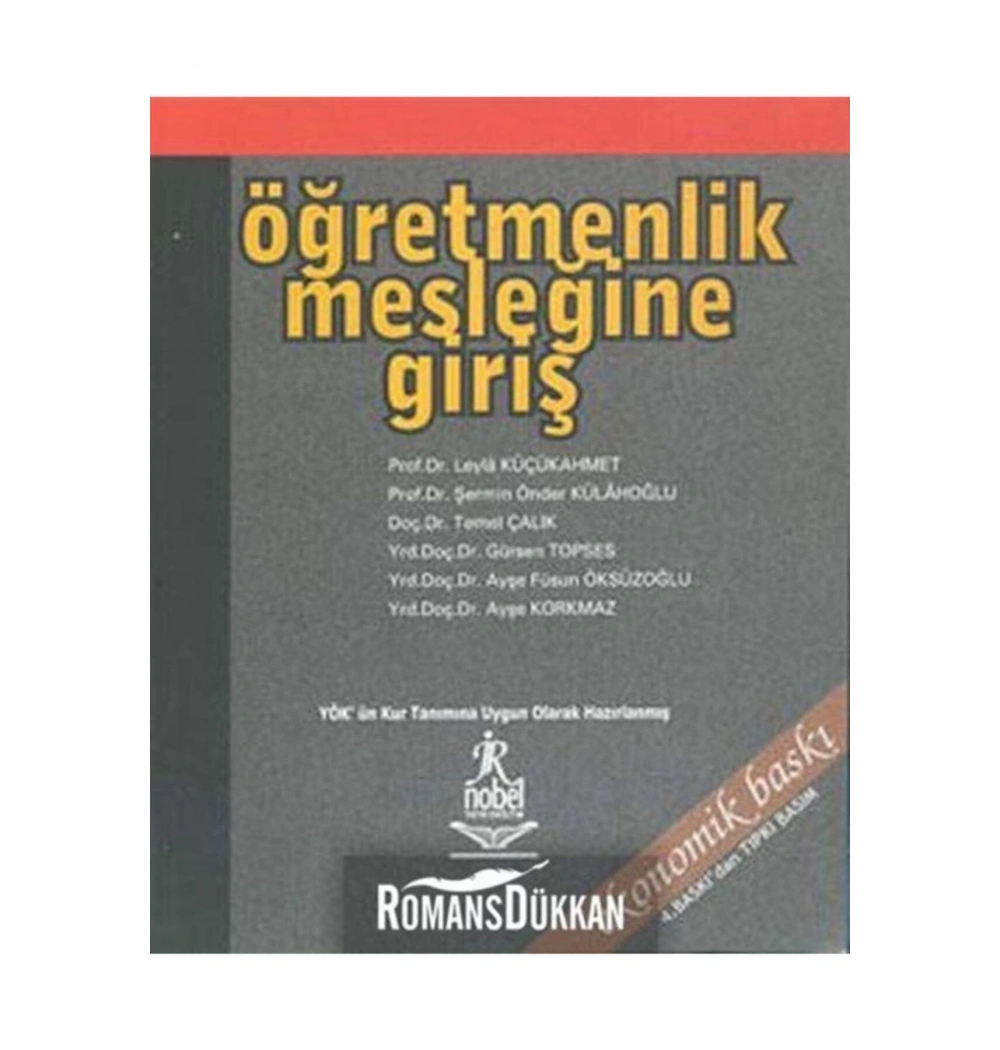 Öğretmenlik Mesleğine Giriş