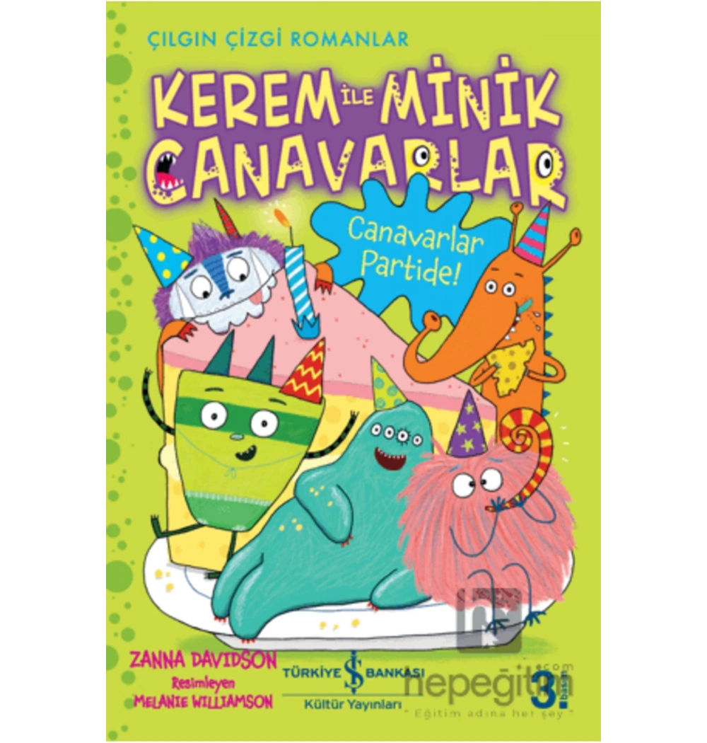 Kerem İle Minik Canavarlar   Canavarlar Partide  İş Bankası