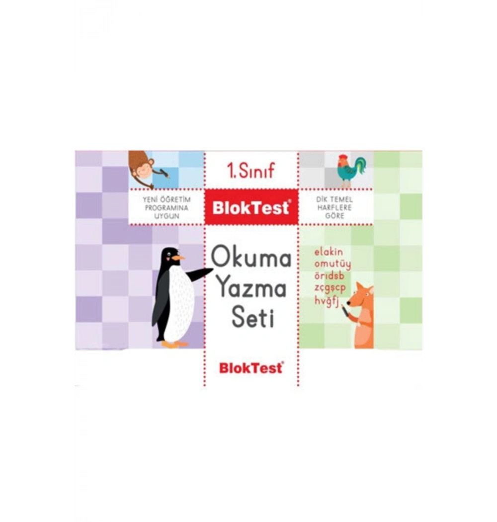 Bloktest 1.Sınıf Okuma Yazma Seti