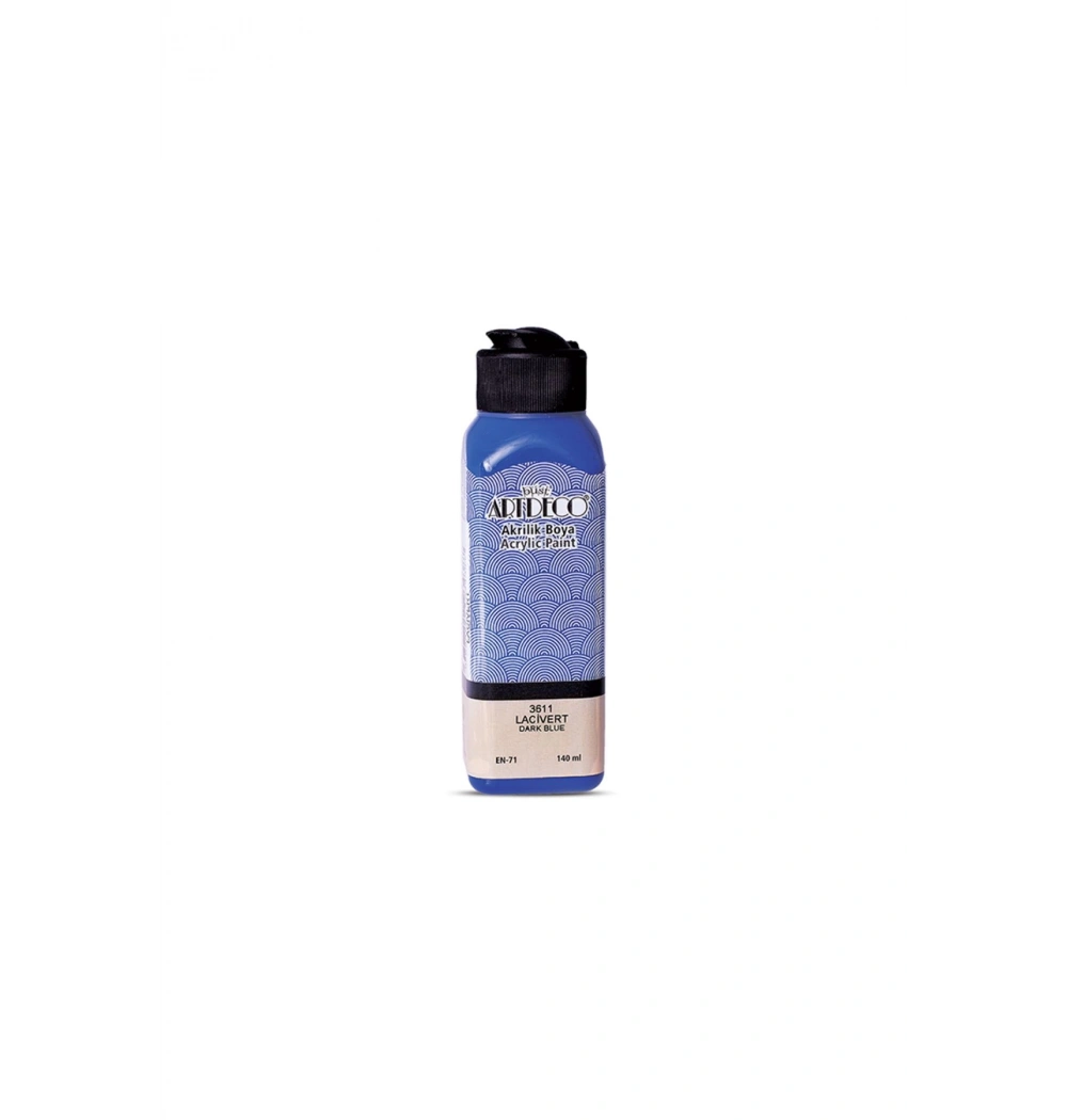 Lisans Artdeco Akrilik Boya 140 Ml Lacivert Lv-Y-070R-3611