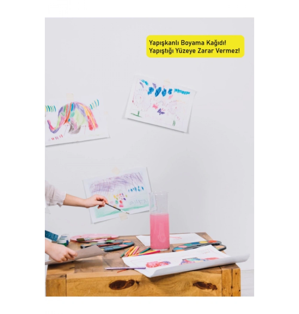A4 Nano Çocuk Boyama Resim Kağıdı Nb-7622  Notyaz