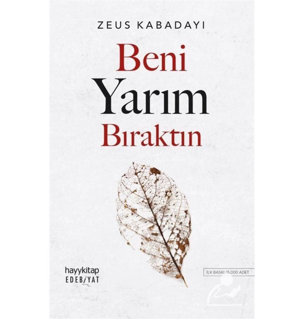Beni Yarım Bıraktın Zeus Kabadayı Hayy Kitap