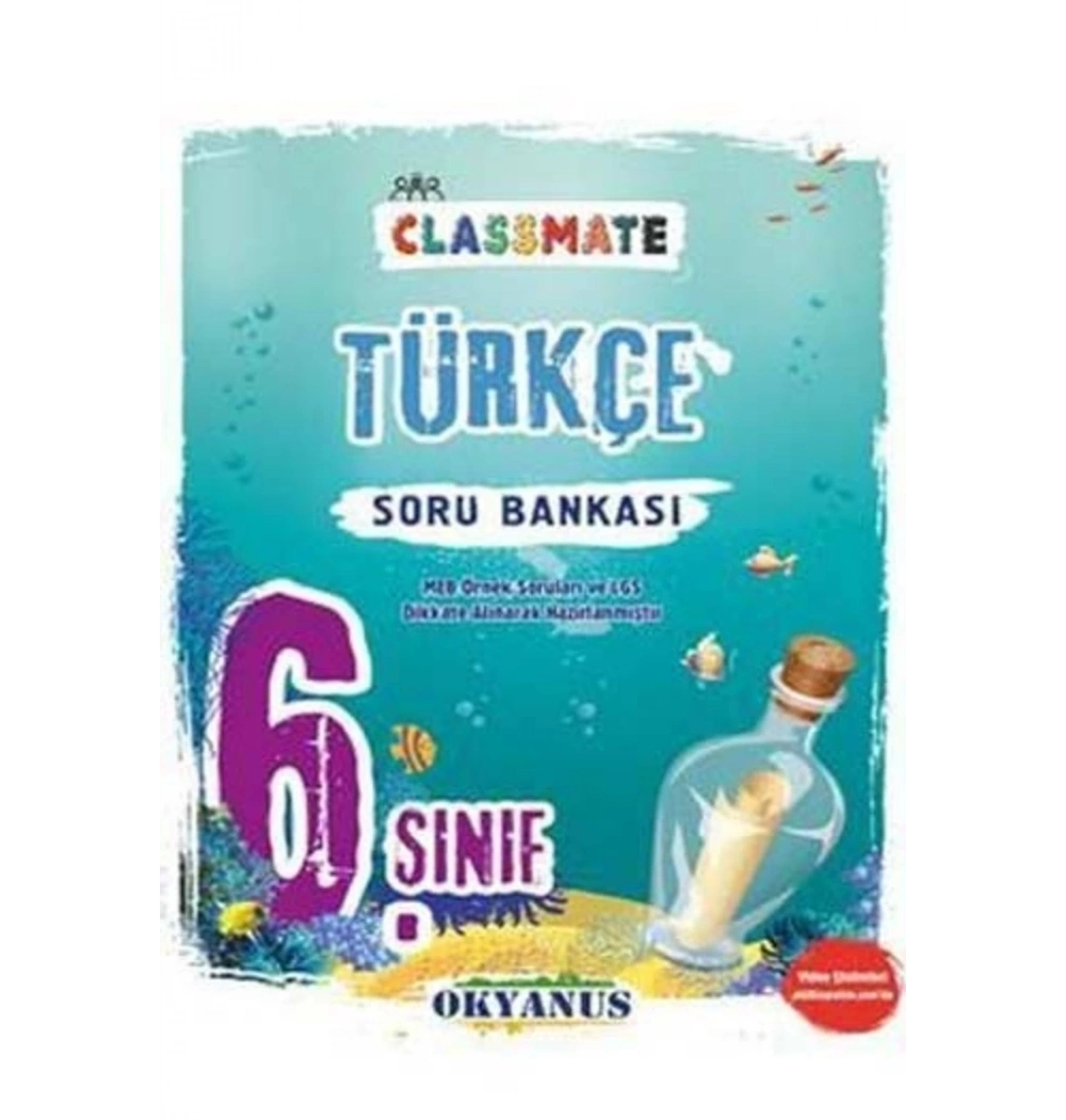 Okyanus 6.Sınıf Türkçe Soru Bankası Classmate