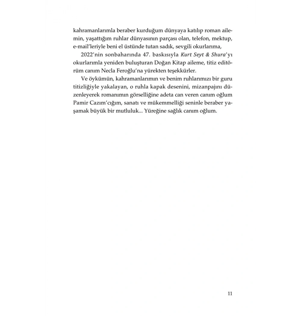 Kurt Seyt Shura Nermin Bezmen Doğan Kitap