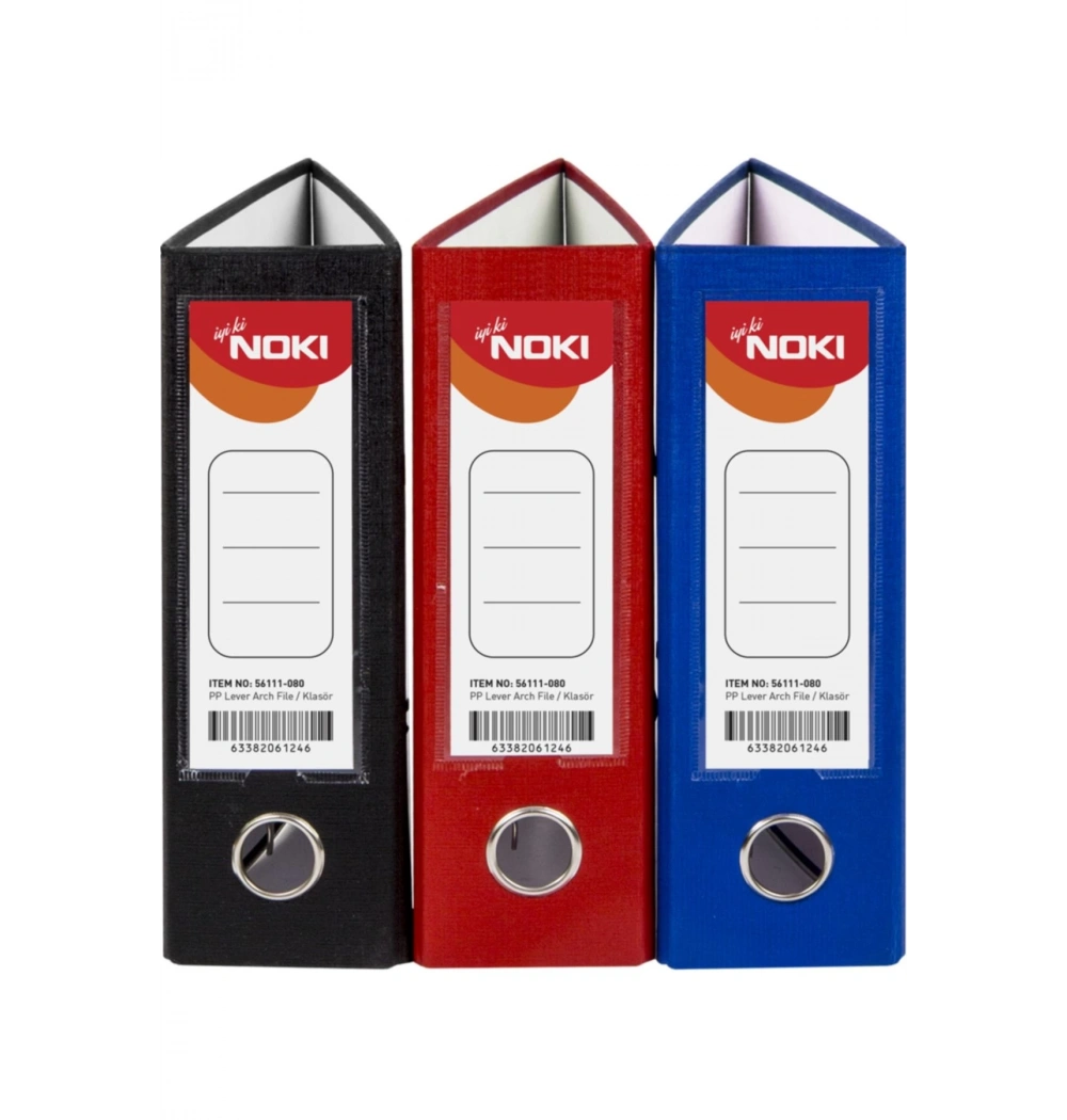 Noki Geniş Klasör Telgraf Siyah Kod:56111-190