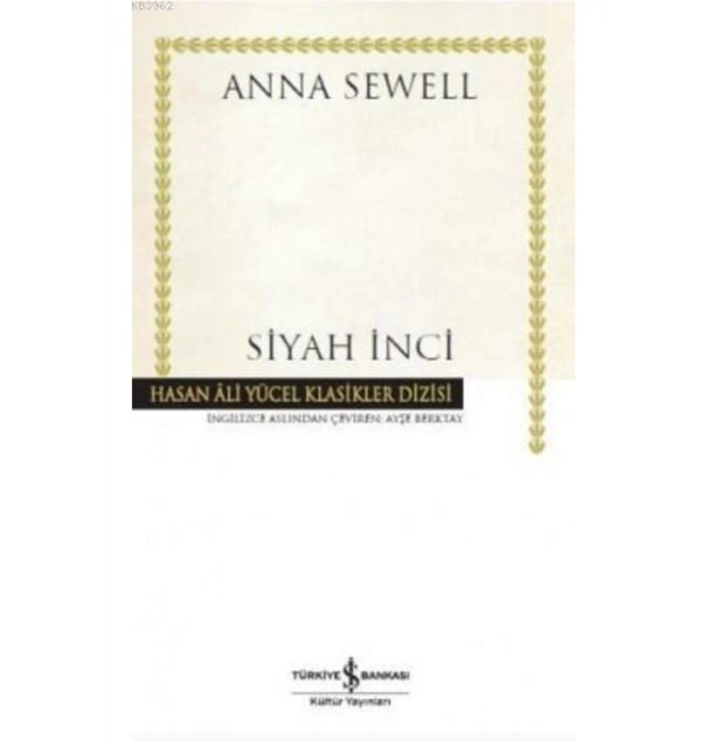 Siyah İnci Anna Sewell İş Bankası