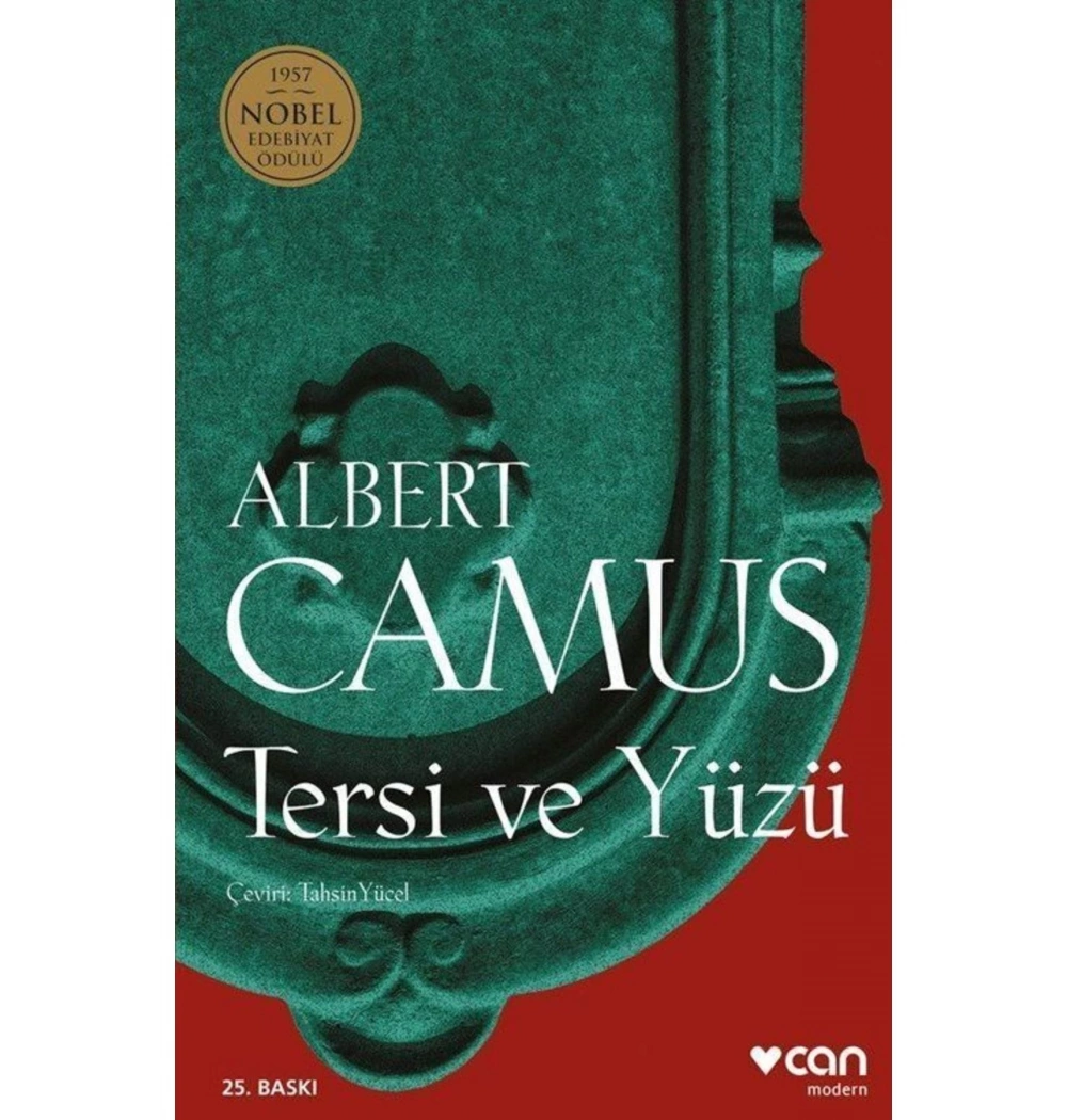 Tersi Ve Yüzü Albert Camus Can Yayın