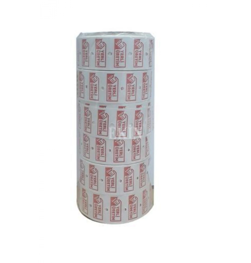 Tanex 12X21 Mm Yerli Üretim Baskılı Etiket