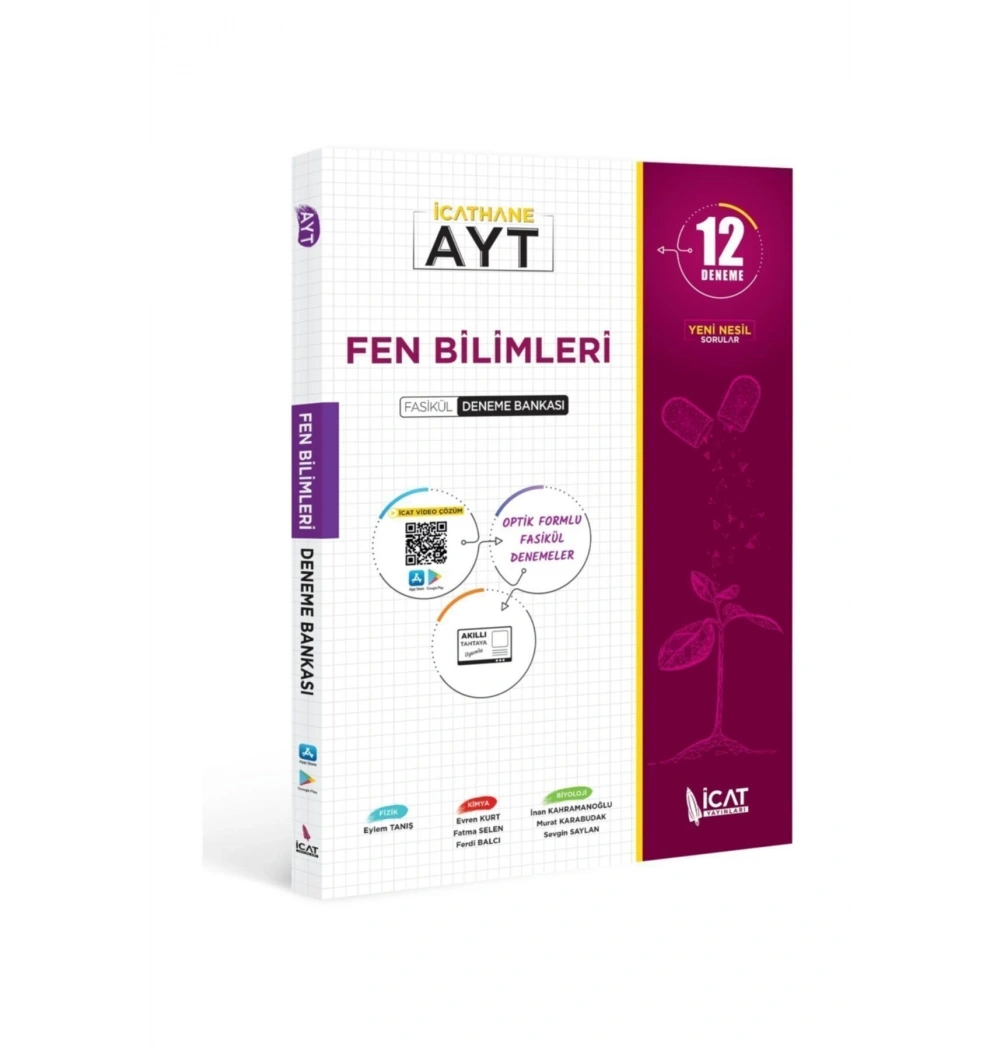 İcat Ayt Fen Bilimleri 12 Deneme