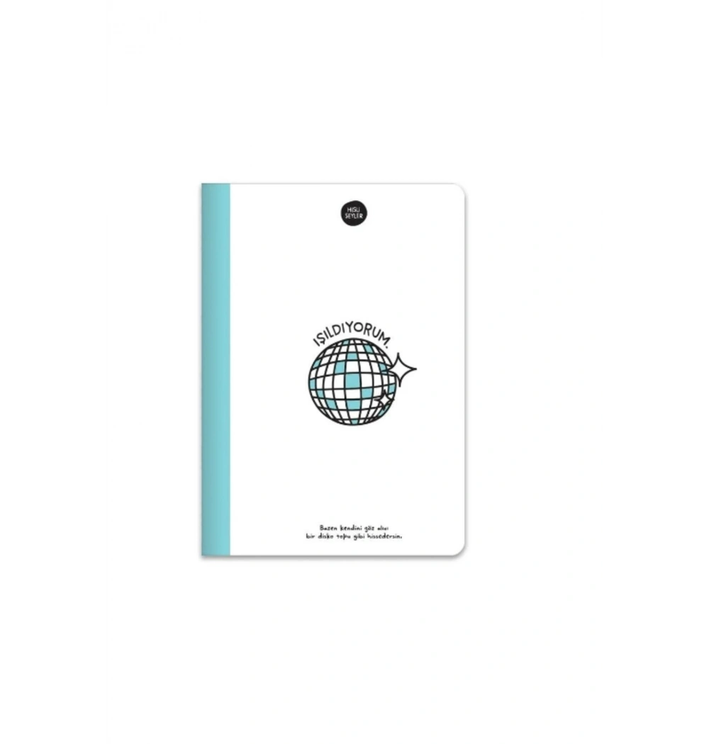 Keskin Color Hisli Şeyler A5 80 Yp Renkli Sayfa Çizgili Işıldıyorum ! 500640-99