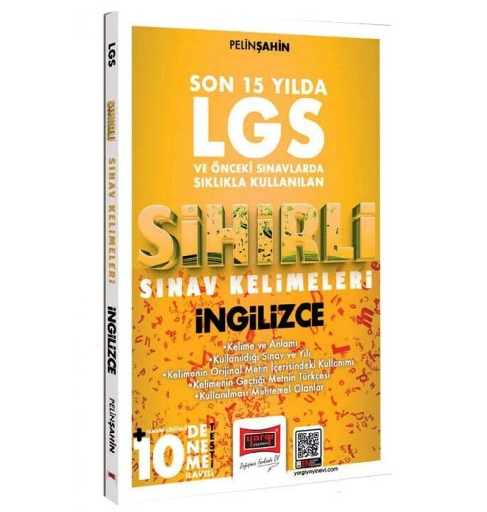Yargı Lgs İngilizce Son 15 Yıl Sihirli Sınav Kelimeleri