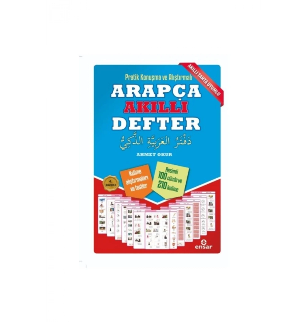 Arapça Akıllı Defter Pratik Konuşma Ve Akıllı Defter  Ensar