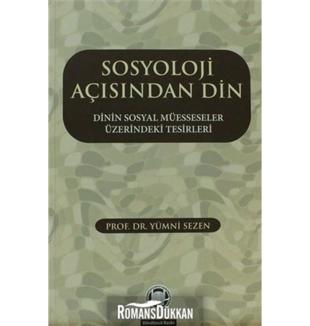 Sosyoloji Açısından Din. Yümni Sezen   İfav