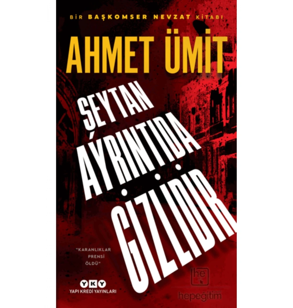 Şeytan Ayrıntıda Gizlidir Ahmet Ümit Yapı Kredi