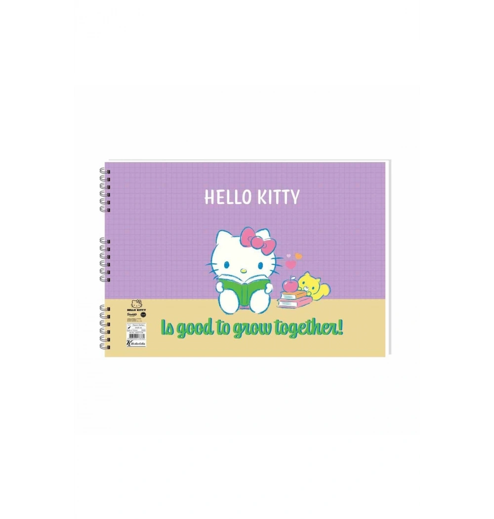 Keskin Color  Hello Kitty 25*35 15 Yp. Spiralli Resim Defteri 300215-08